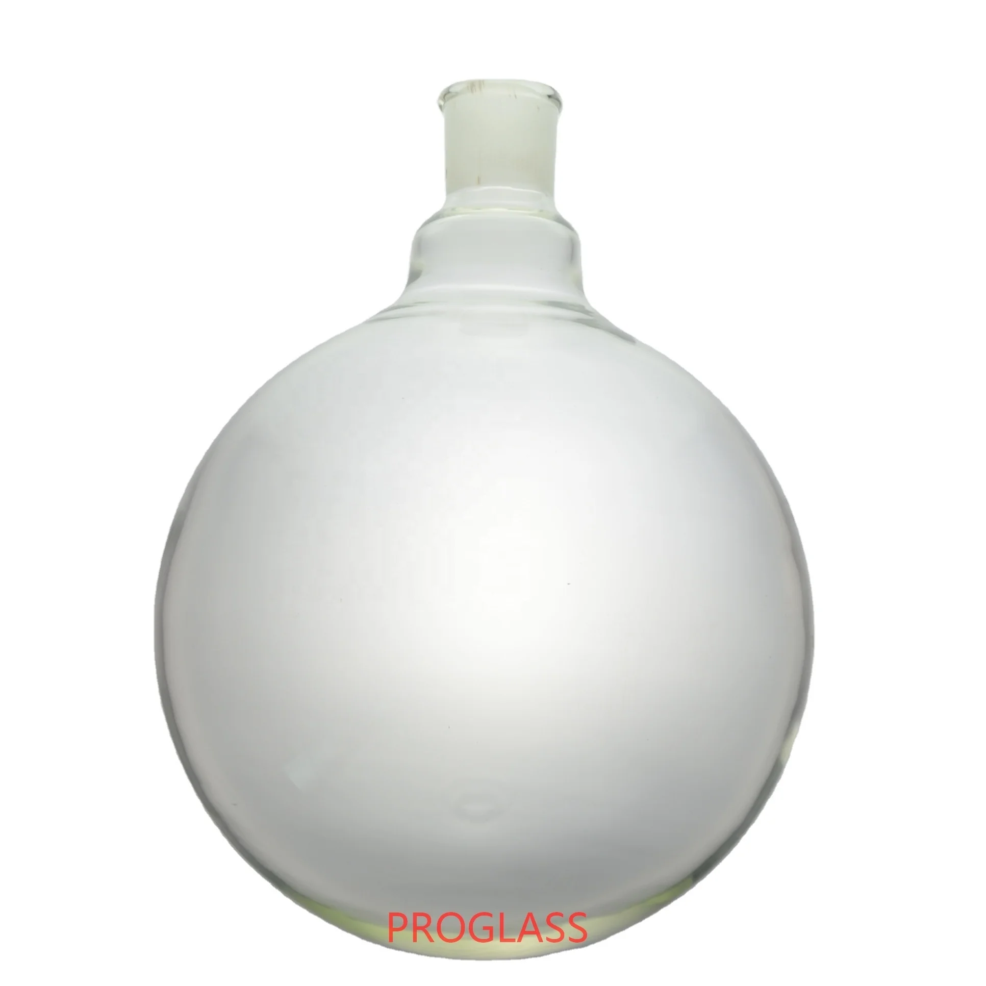 50000mL One Neck Straight Round Bottom Lab Glass Flask, Compatible with Short Path Distillation Kit