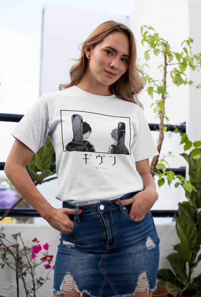 Given Anime Unisex Sweatshirt - Ritsuka Mafuyu Gift Graphic Tee