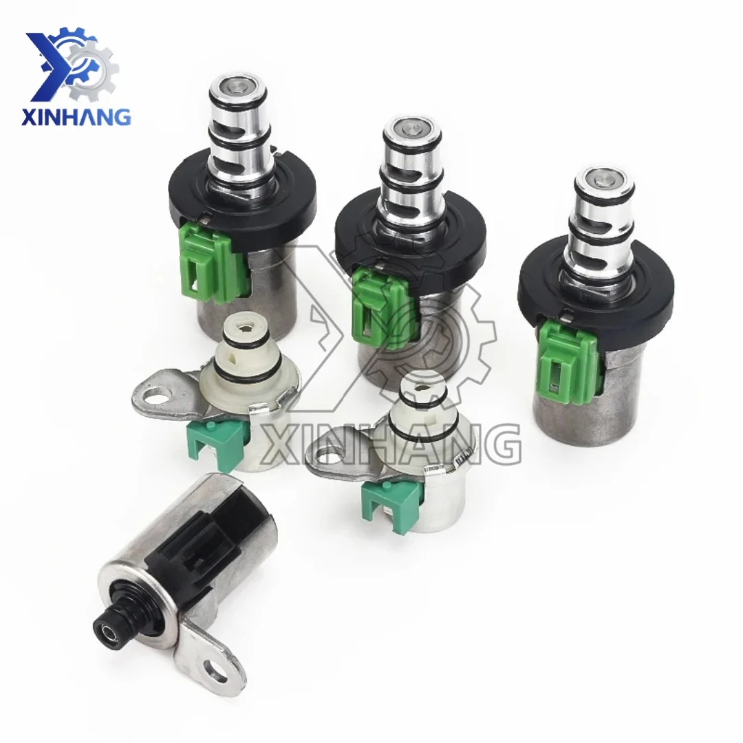 

6-Piece-Set 4F27E Automatic Transmission Solenoid Valve Kit For Ford Vehicles Auto Parts