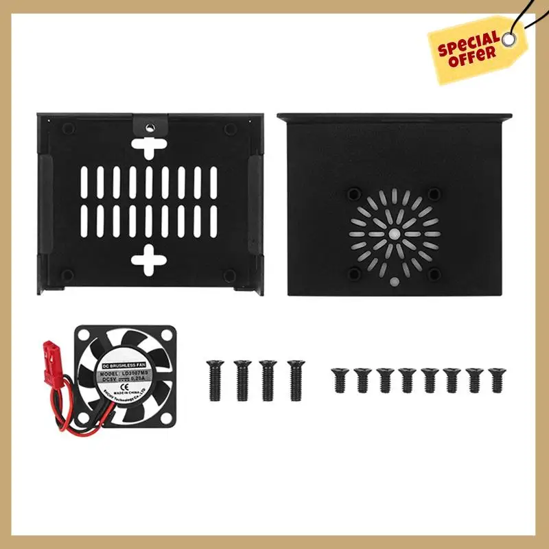 Стабильная производительность — металлический корпус для Orange Pi Zero 3, металлический корпус с вентилятором и радиатором для Orange Pi Zero 3, аксессуары для деталей (без