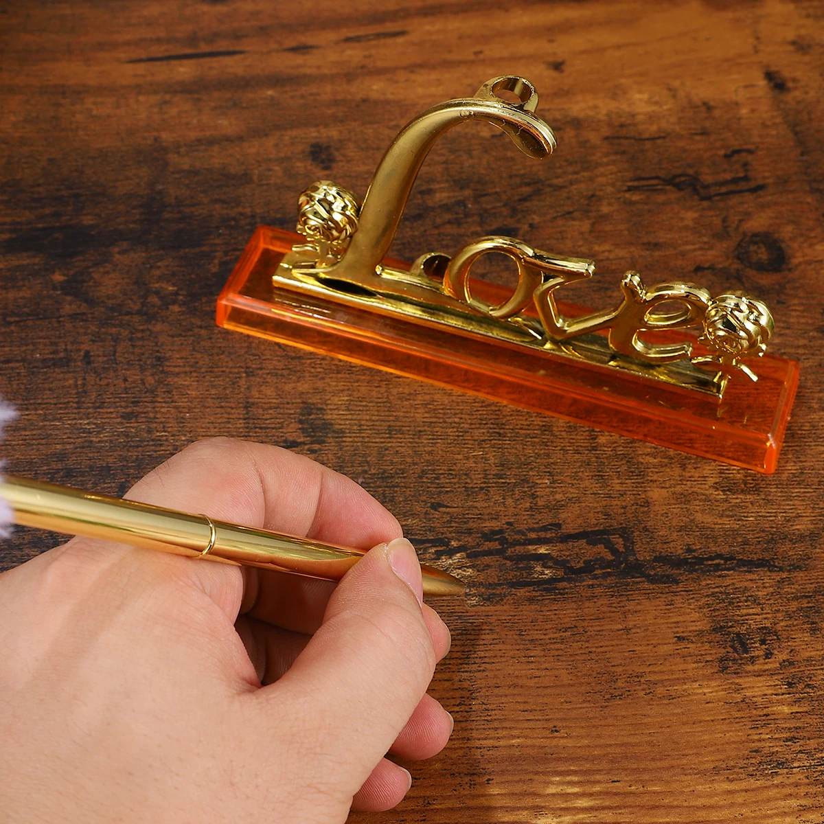 

Серебряная металлическая ручка для свадебного знака, шикарная ручка для гостей на годовщину свадьбы, премиальный дизайн, подарок для помолвки и мероприятий