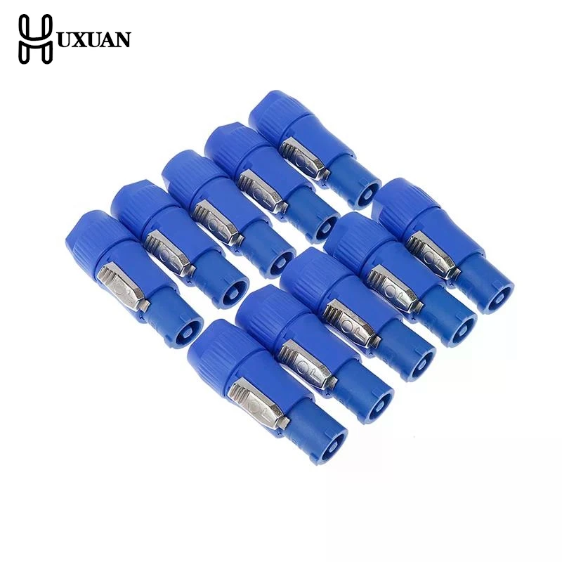 

10 шт. NAC3FCA штекер Speakon 3-контактный разъем питания 20A 250 В переменного тока