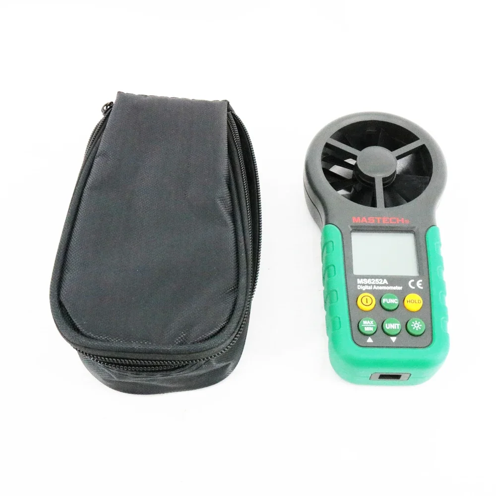 2026 Mastech MS6252A Digital Anemometer Air Velocity Air Flow Tester 0.80~30.0 m/s - view 6