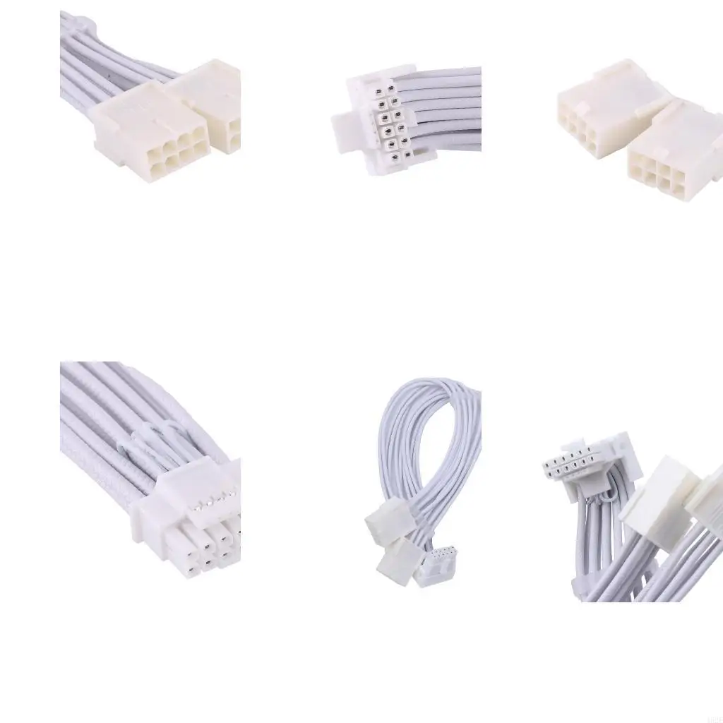 

462E 2x 8Pin Female to 12VHPWR PCIE 5.0 16Pin ATX3.0 Modular Cable for RTX40 GPU Line