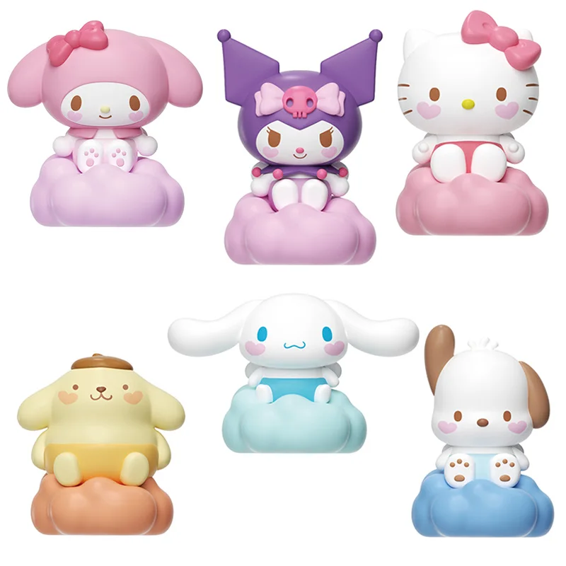 

Подлинная Sanrio Angel Baby Series Hello Kitty My Melody Cinnamoroll Pompompurin Kuromi Pochacco слепая сумка для девочек аниме мультфильм