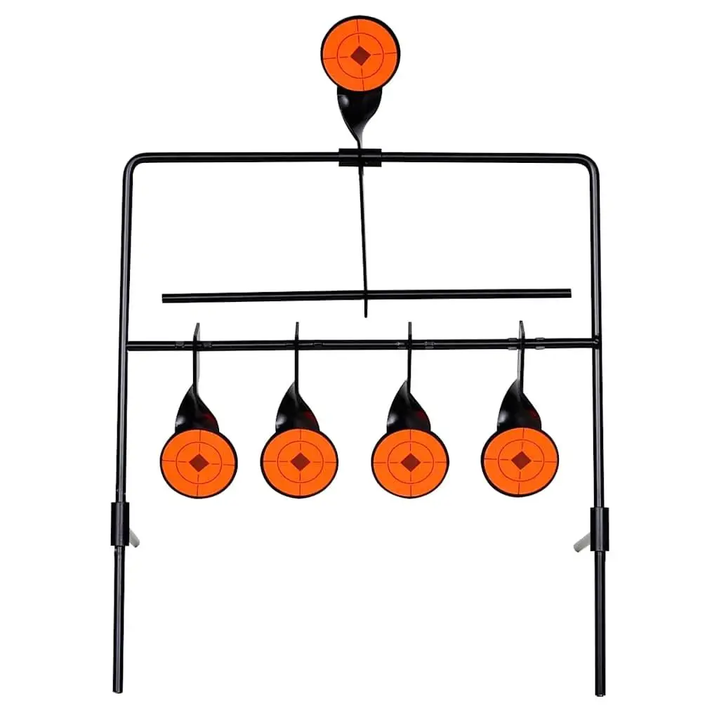 Cible de tir rotative à Cristal automatique, cible parfaite pour l'entraînement et la compétition, 4 + 1