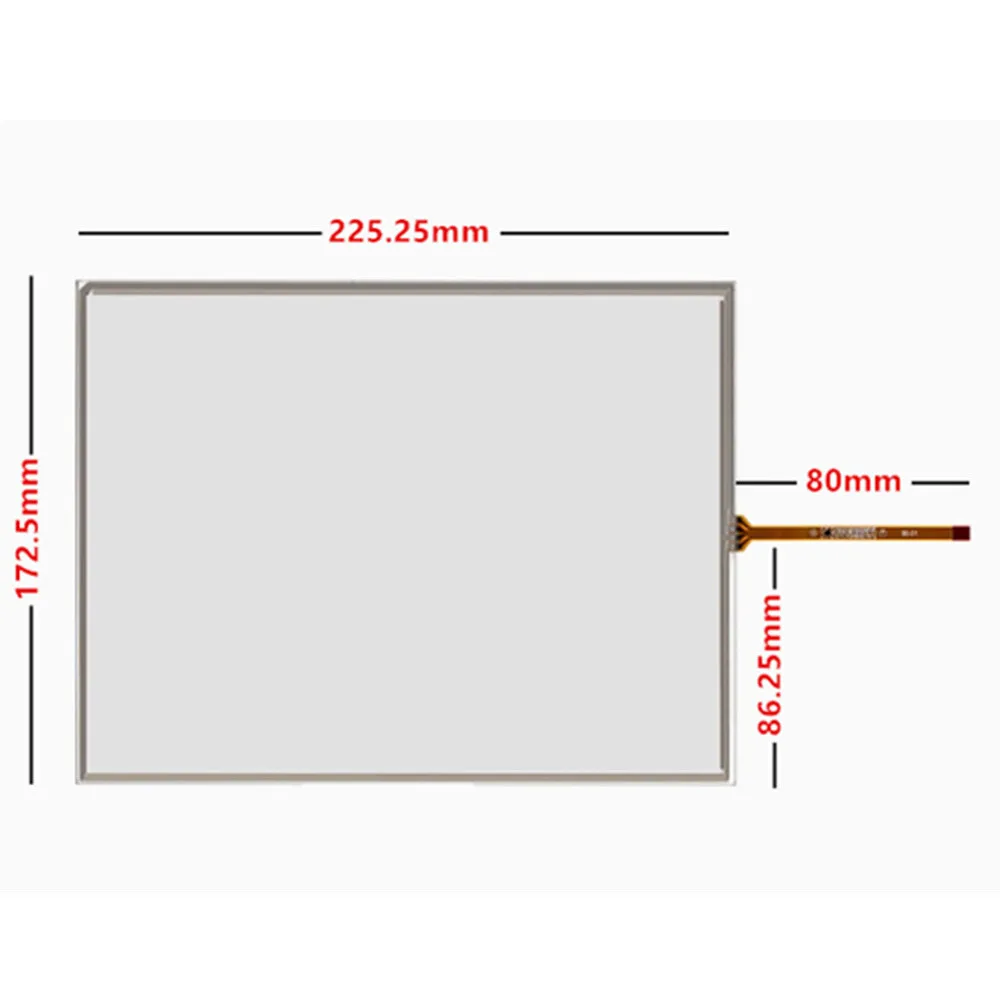 

New 10.4 inch 4 wire Resistive Touchscreen Panel For LSA40AT9001 A104SN03 LCD Touch galss Panel Digitizer Sensor Screen