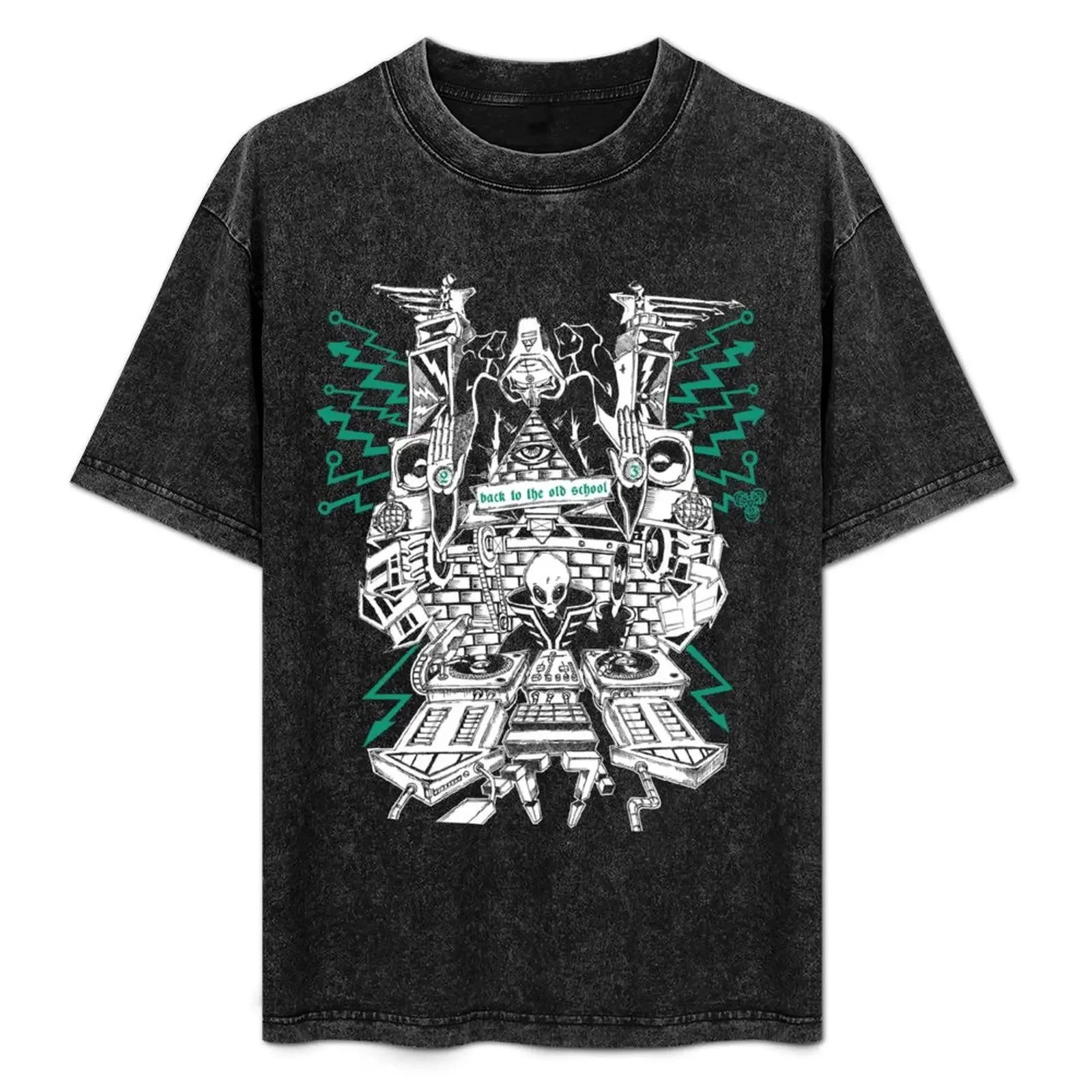 

back to the old school T-Shirt vintage t shirts cheap stuff boys whites anime stuff mens graphic t-shirts hip hop