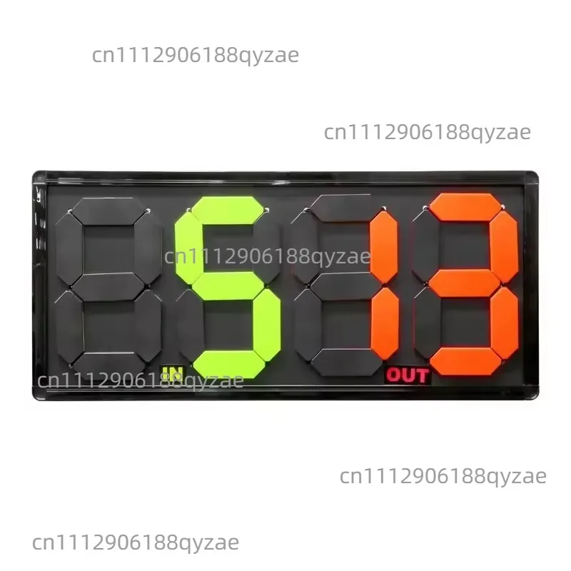Football Substitution Board Double-sided Display Manual Football Player Substitution Board 4 Digital Football Scoreboard