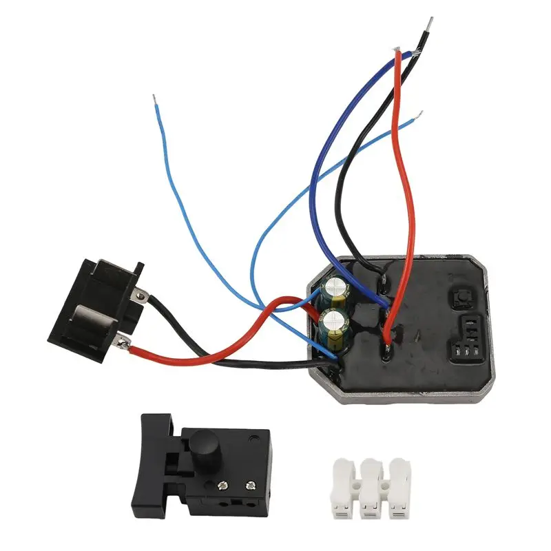 A36T-Brushless Angle Grinder Controller Switch Assembly For Dayi Plug Lithium Electric Angle Grinder Control Board