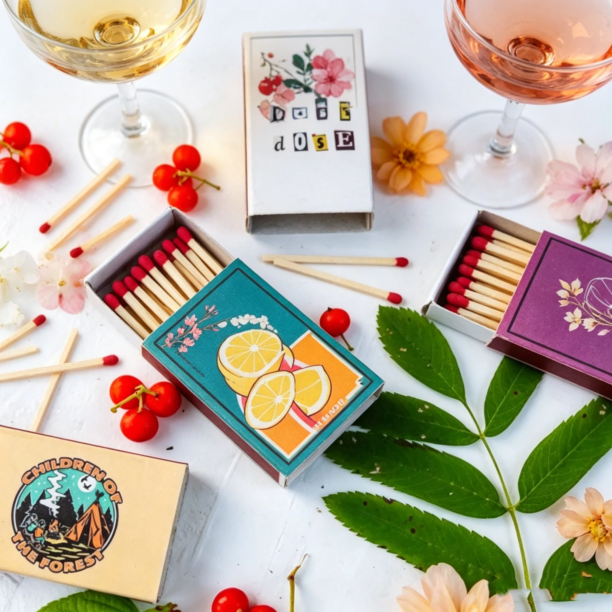 

BUSINESS LOGO custom Matchbox / bulk matches / favor for customers / Business matches / marketing materials / inexpensive favor
