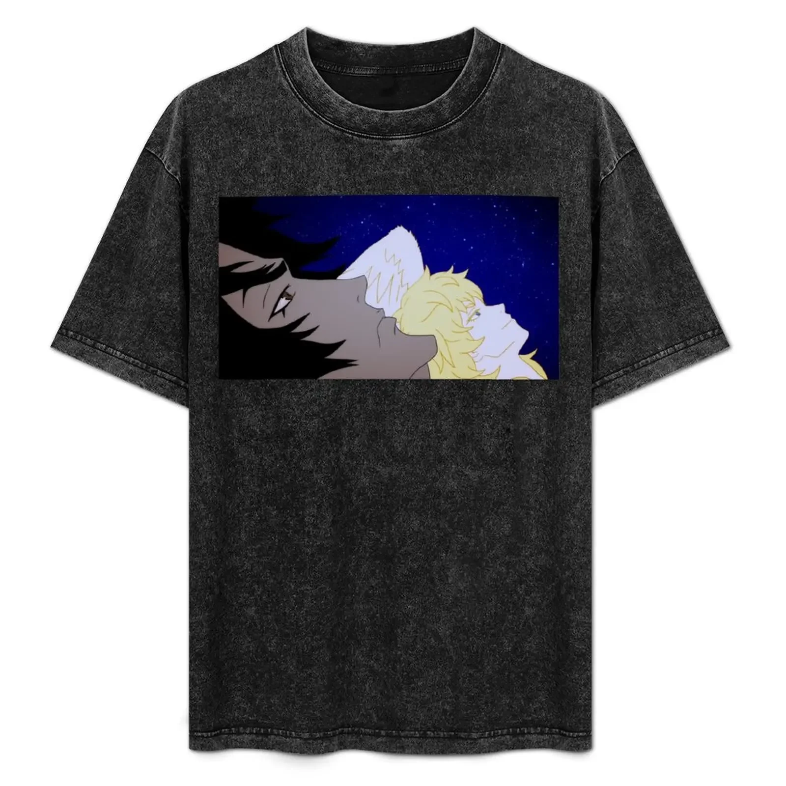 

Akira and Ryo T-Shirt anime clothes plus size tops hippie clothes mens graphic t-shirts big and tall