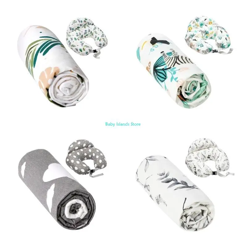 

K92D Newborns Baby Breastfeeding Pillowcase Soft Breathable Pillow Cover Nursing Pillow Slipcover Protective Sleeve Case