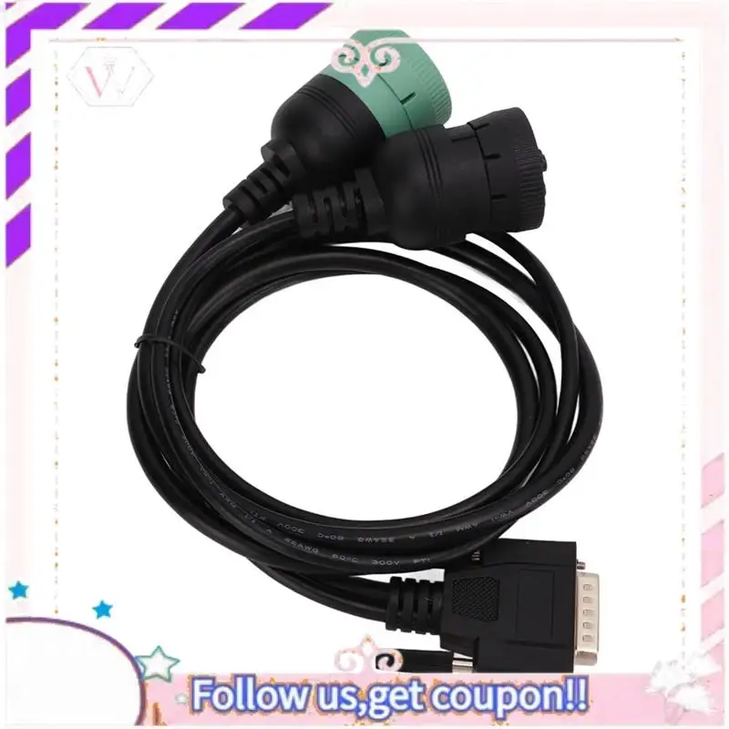 

Простой в использовании диагностический кабель сканера 402048, 6-контактный 9-контактный адаптер для считывания кодов, замена для NEXIQ USB Link1