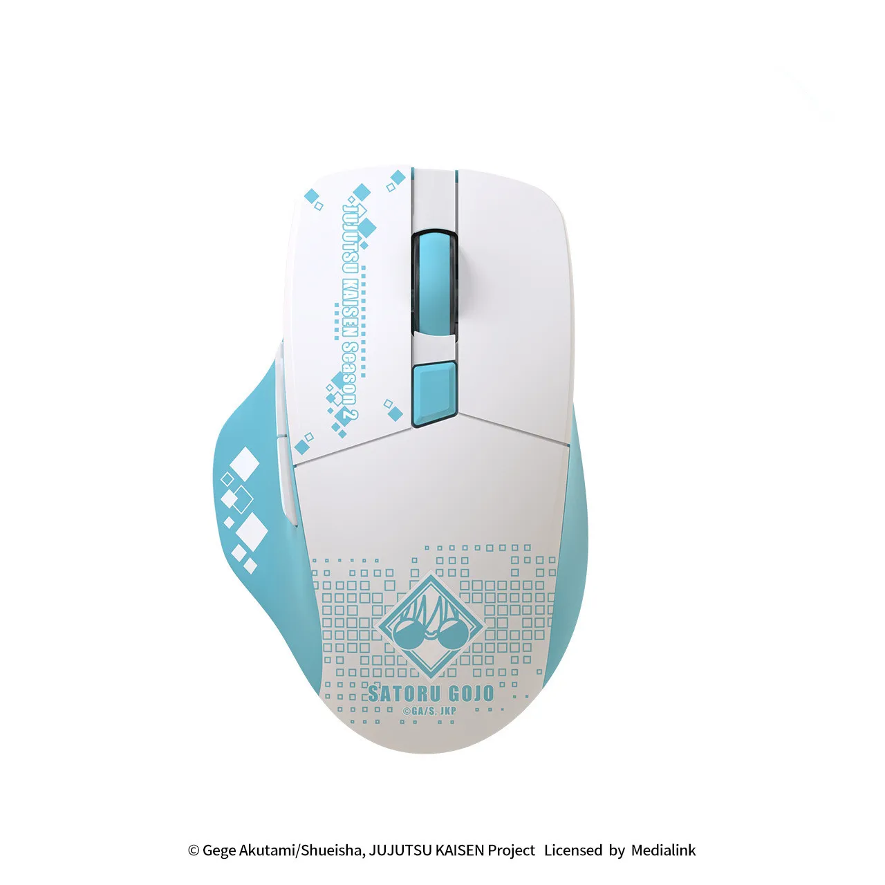 Gojo Satoru أنيمي Jujutsu Kaisen تأثيري ماوس لاسلكي الألعاب ماوس الكمبيوتر مكتب الكمبيوتر المحمول ملحق هدية #5