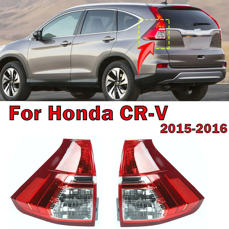 

Car Rear Bumper Tail Light Brake Stop Reverse Lamp Taillight Without Bulb For Honda CRV 2015-2016 US Version Auto Accessories