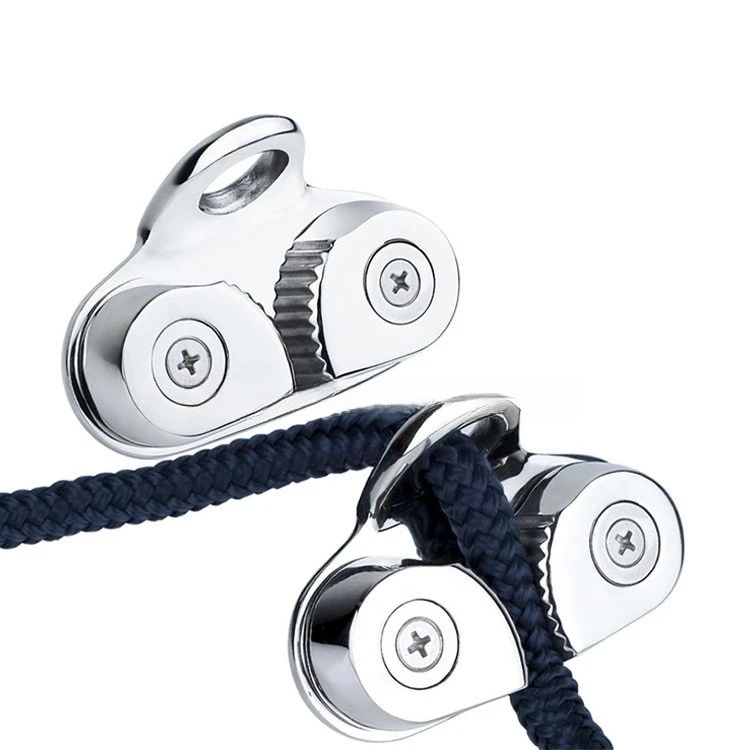 

Marine rope clamp 316 stainless steel quick chain stop, cable clamp, sailing, motorboat, yacht hardware accessories