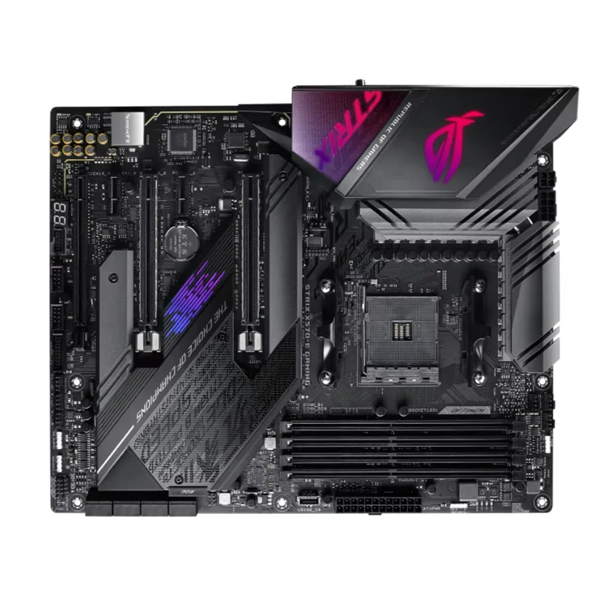 Placa base ASUS ROG STRIX X570-E GAMING WIFI II compatible con Ryzen 7 5700x3D 5800x R5 5600 5600G CPU 4xDDR4 M.2 NVME AMD AM4 ATX