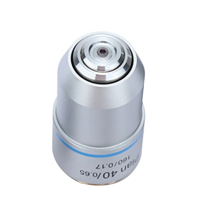 

IALJ-40X RMS Thread 160/0.17 195Mm Plan Achromatic Objective Lens For Biological Microscope 195