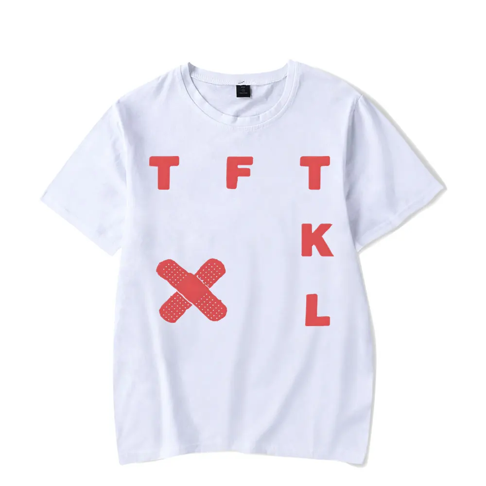 The Kid Laroi TFTKL Short Sleeve Tee Women Men Crewneck Fashion T-shirt Unisex Tops