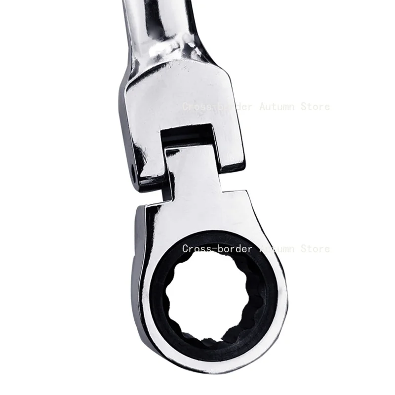 72-Tooth Wrench Set with Metric Flex Head, Extra Long Ratchet Wren, 8mm - 19mm