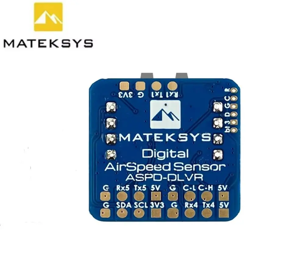 MATEK System DIGITAL FLIGHT SPEED SENSOR ASPD-DLVR ArduPilot AP_Periph F405/F303 CAN node 4.5~5.5V for RC FPV Racing Drone