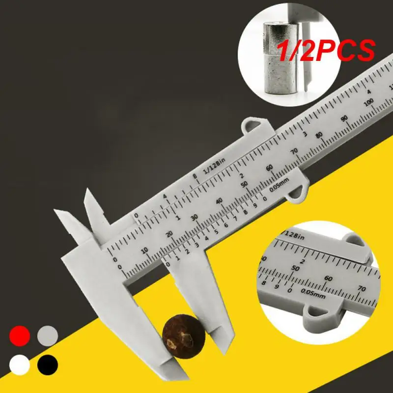 1/2PCS 150mm Vernier Caliper Aperture Depth Diameter Measure Tool Mini Sliding Gauges Ruler Micrometer Measuring Instruments