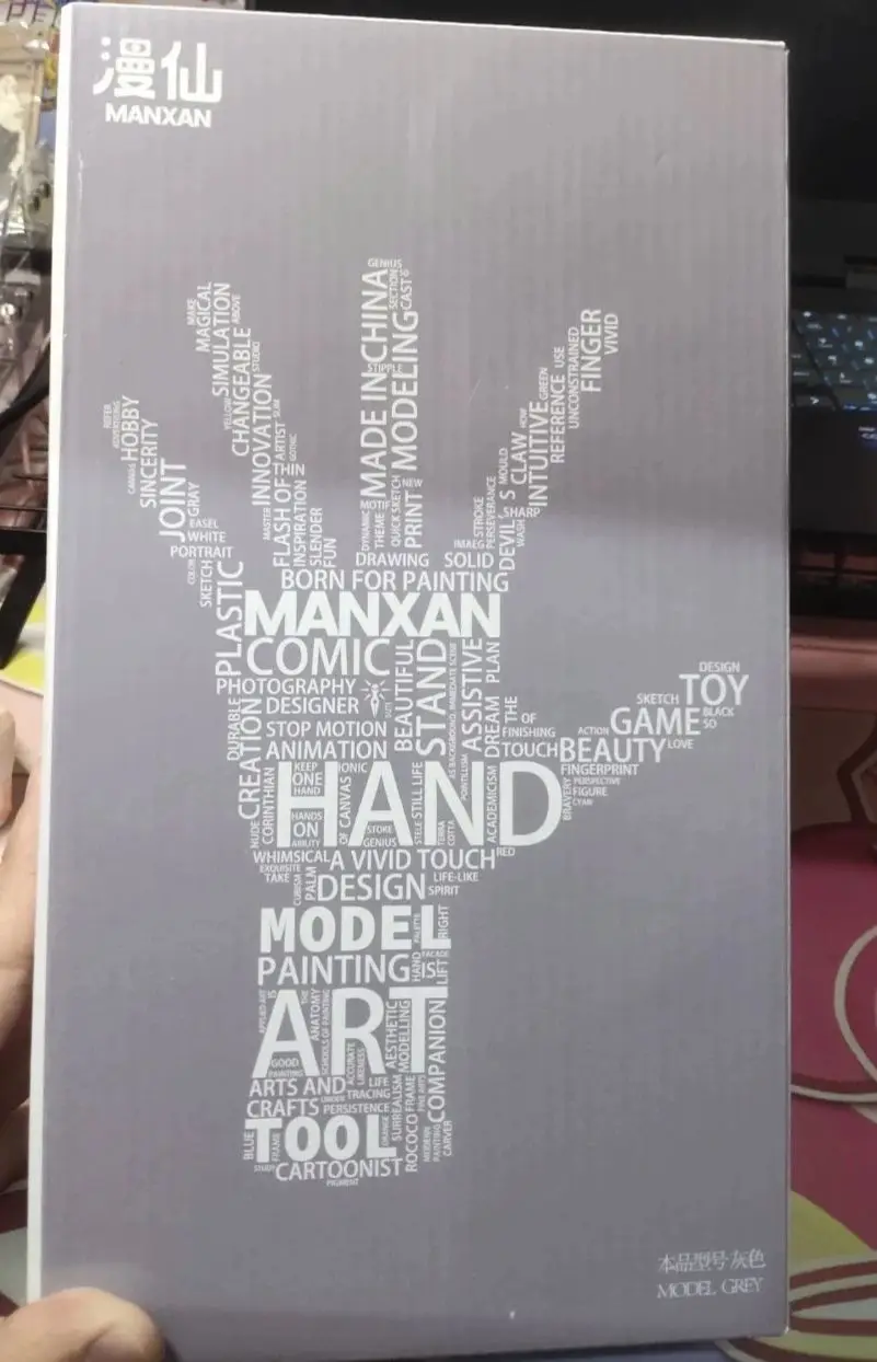 متوفر في المخزون Manxian نموذج اليد إصبع مشترك 1:1 تمثال بشري اللوحة رسم زخرفة الجسم زائد Kagami Takahiro عمل الشكل