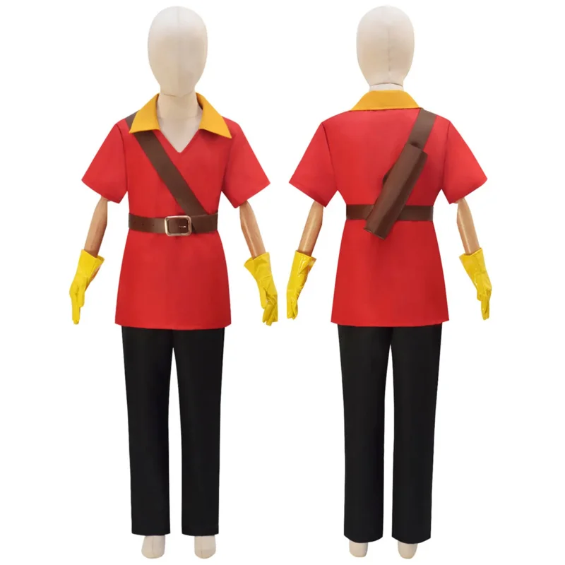 

CosDaddy Gaston Cosplay Costume Children Kids Shirt Pants Suits Halloween Carnival Costume