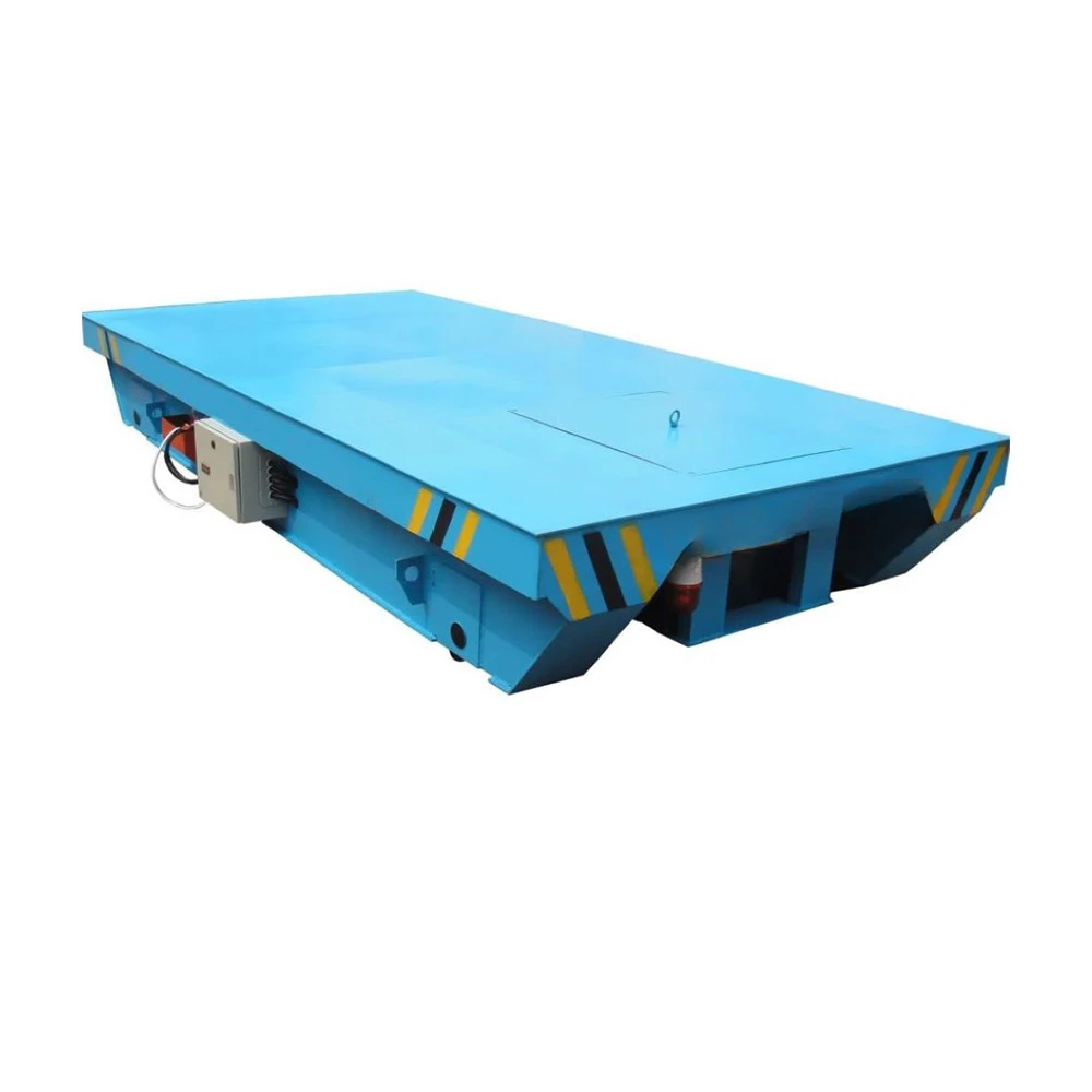 Customized Size Electric Car Flatbed Truck Material Transfer Carriage  Heavy Duty Electric Transfer Vehicle