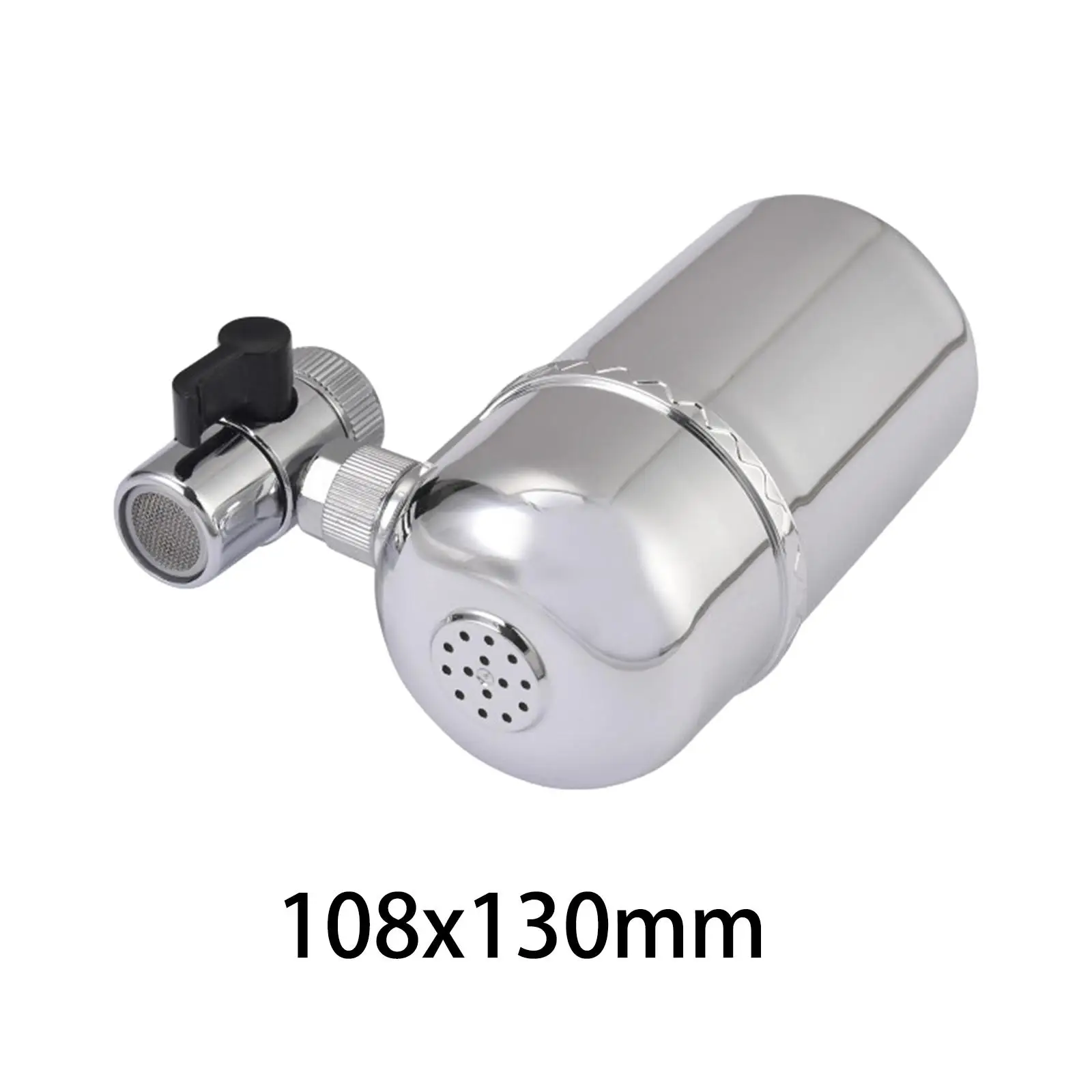 Water Filter for Sink, 360° Rotating Faucet Mount Four Points Faucet Water