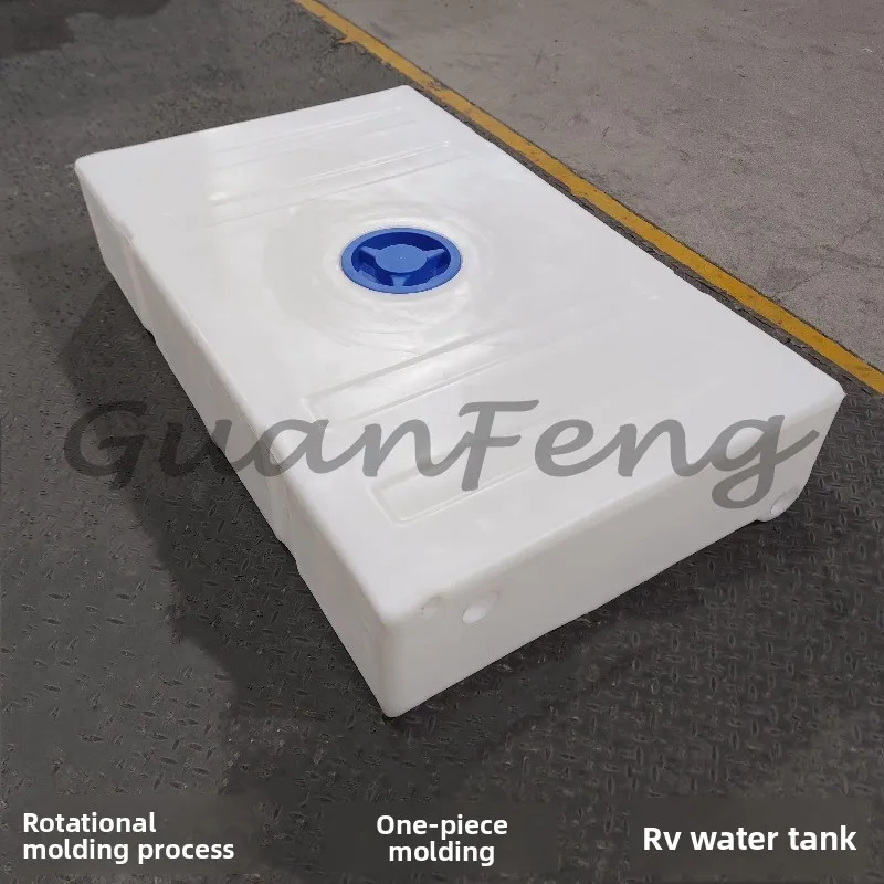 

RV Water Tank Roof Flat Water Tank Outdoor Camping Atmospheric Pressure Shower Bath Bucket Mechanical Equipment PE Square Bucket