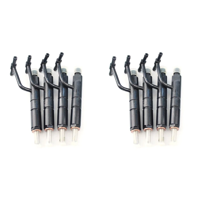 

8PCS Fuel Injector Assembly Compatible 4JB1 Engine Diesel Fuel Injector +Nozzle KBAL-P001A DSLA153P009