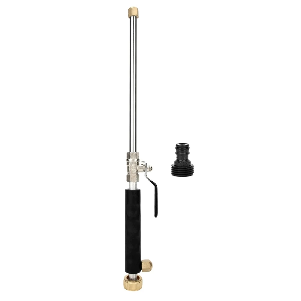 

Adjustable Water Jet High Pressure Washer Spray Nozzle Car Washing Tube Hose Cleaning ToolBlack