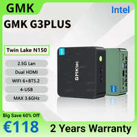 GMKtec G3 Mini PC Intel Alder Lake N100 Windows 11 Pro Desktop Computer 8/16GB RAM 256/512GB PCIe M.2 SSD WiFi 6 BT5.2 Mini PC