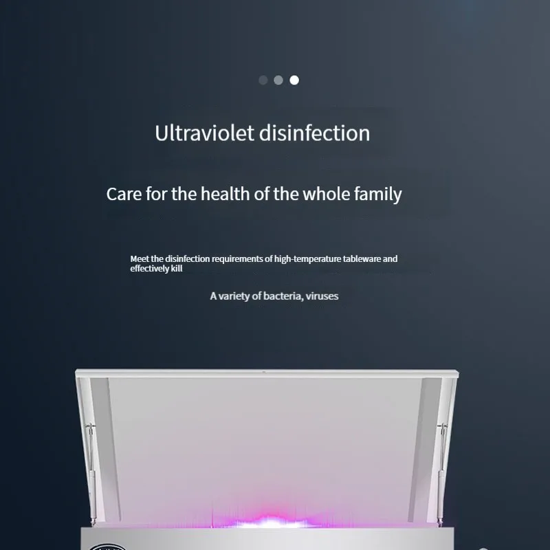 Infrared disinfection chopsticks disinfector with drying canteen mobile disinfection cabinet chopsticks spoon disinfection car