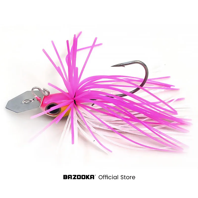 Bazooka Draht Köder Spinnerbait Angeln Köder Set Spinner Metall Haken Löffel Wobbler Künstliche Bass Pailletten Hecht Karpfen Eis Winter
