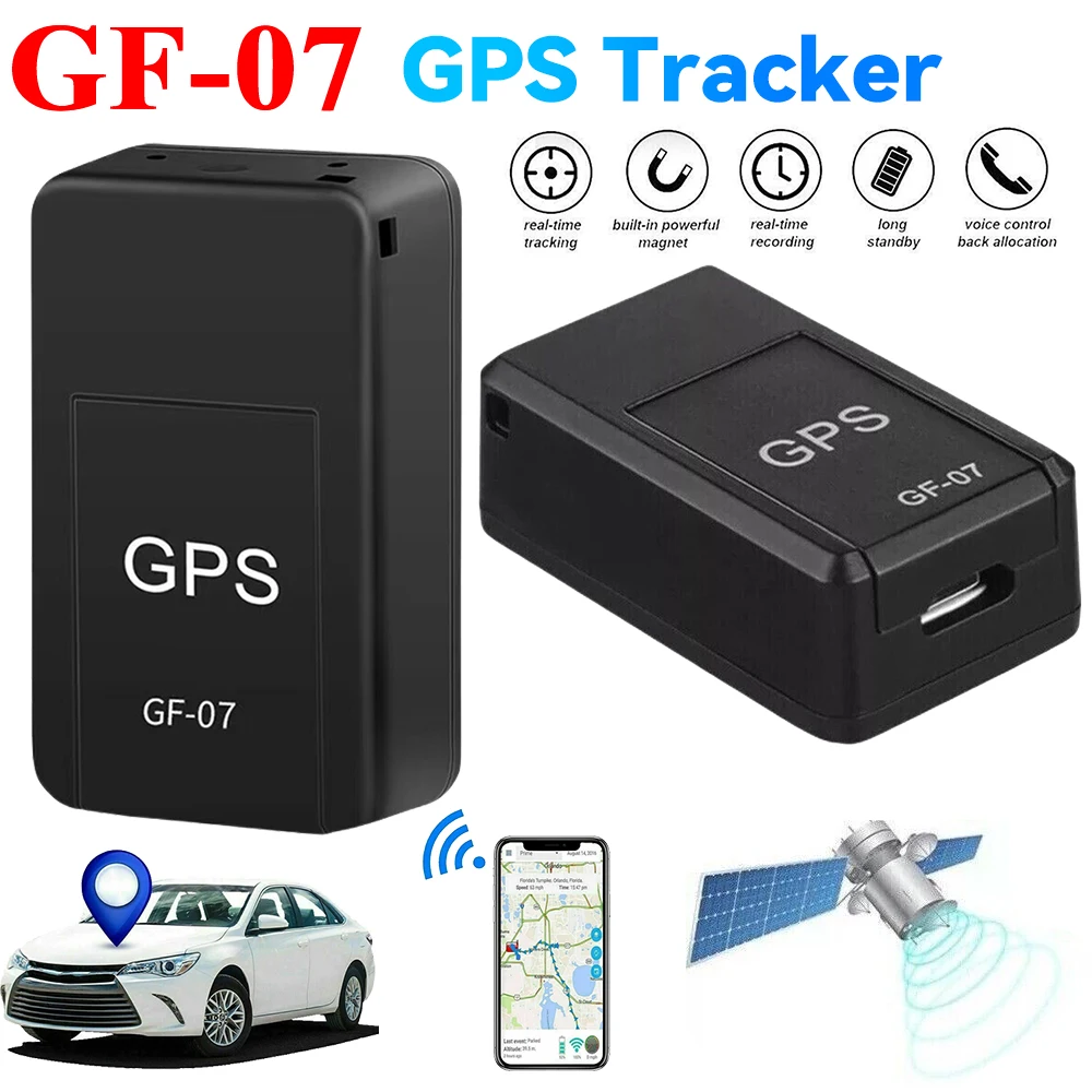 Gps Tracker Mini Auto Tracker Real-Time Volgapparaat Sterke Magnetische Mount Anti Diefstal Sim Message Positioner Anti-Verloren Locator