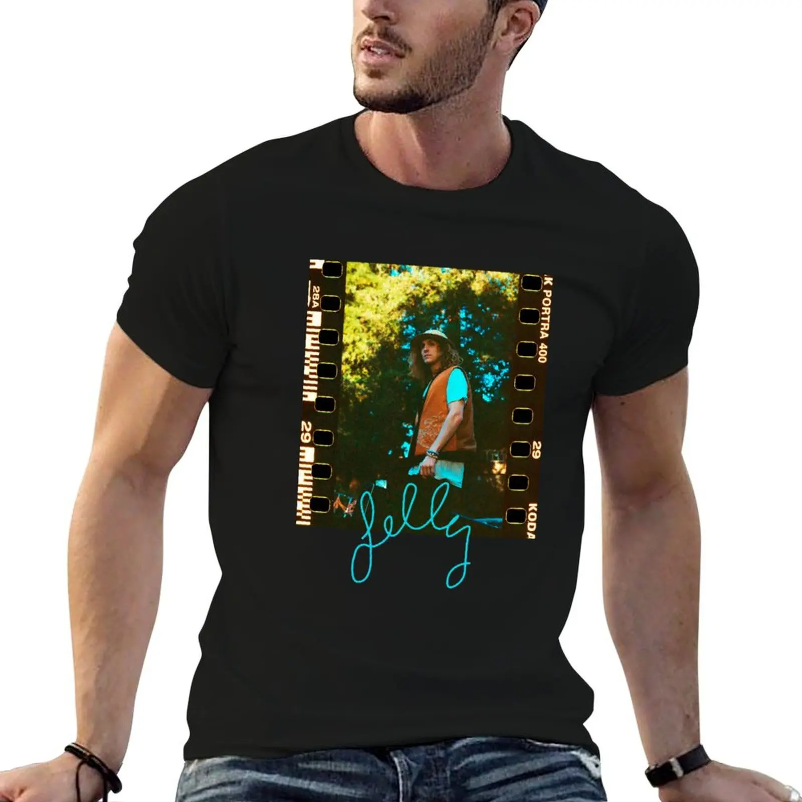 Camiseta Young Fel, camiseta de diseñador para hombre, camiseta de algodón estampada para hombre