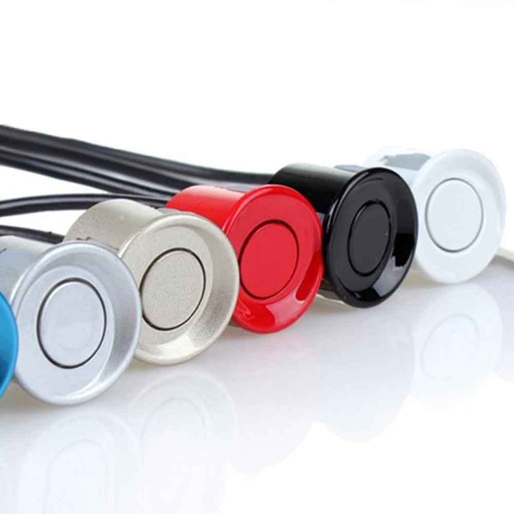 

22mm Sensor Black Red White Silver Champagne Gold Color for Car Parking Sensor Kit Monitor Reverse System