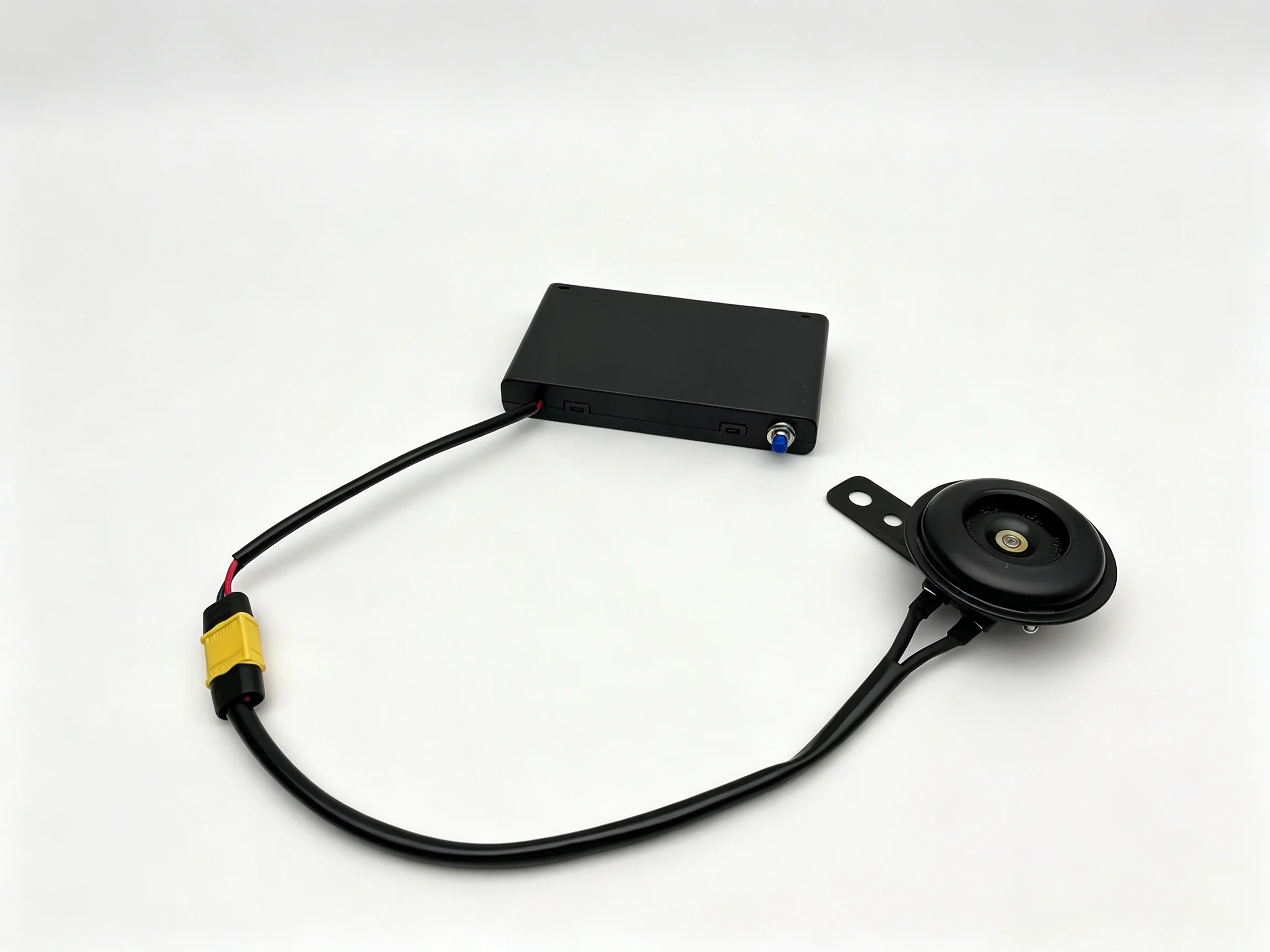 Wintai 12V DC 105dB Stainless Steel Front Placement Battery-powered E-Bike Horn Kit
