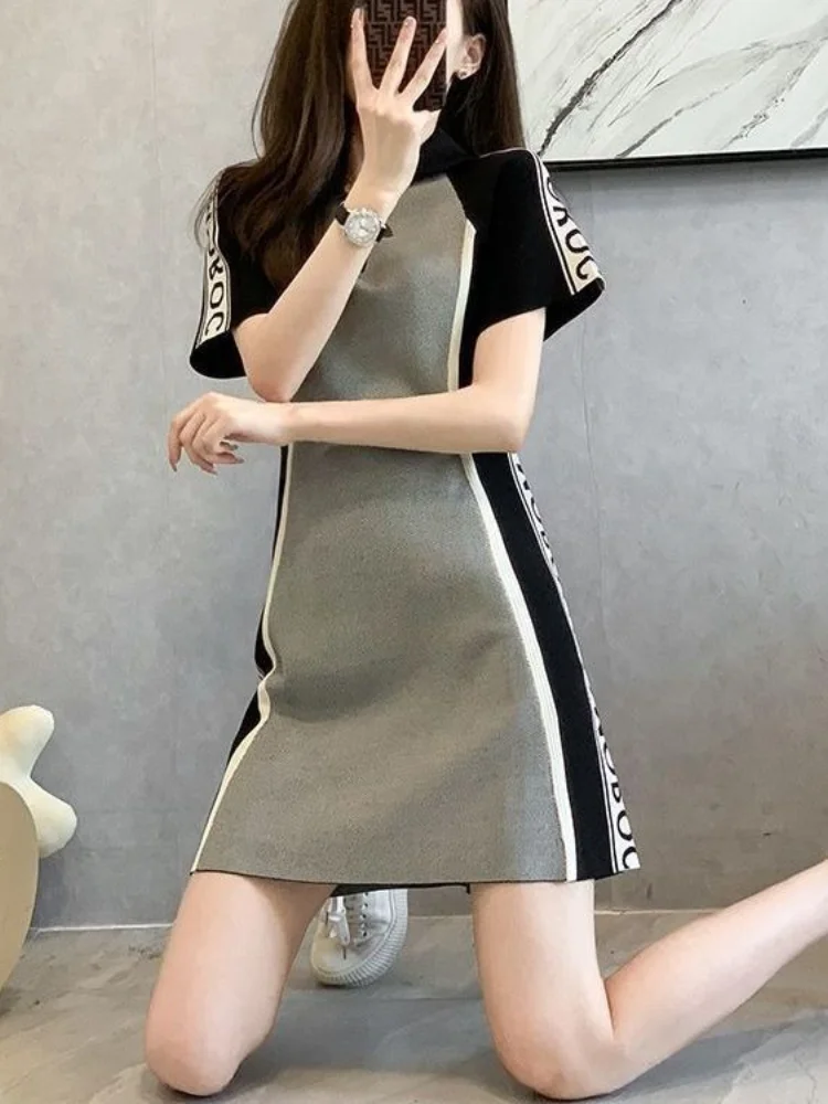 Party Vintage Fashion Bodycon Summer Light Dress Casual Women\'s Dresses Sexy Wrap Prom Bag hip Tunics Mini Short Korean Loose