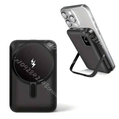 30000mAh 무선 충전 자기 보조베터리 아이폰 14 15 16 프로 최대 보조베터리 Xiaomi에 대 한 미니 휴대용 백업 배터리 팩