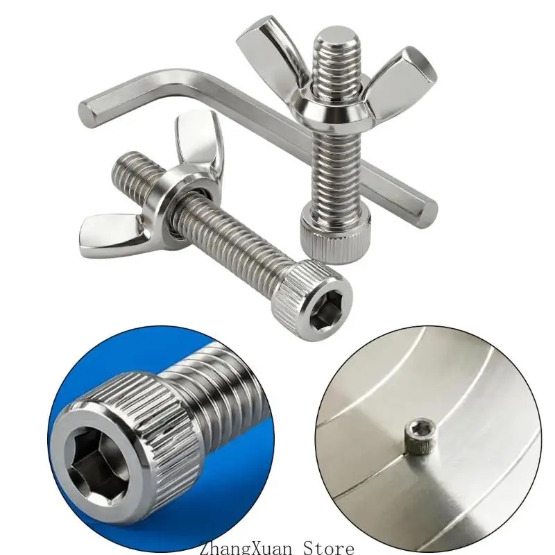 2er-Pack Töpferscheibenstifte und Schmetterlingsmuttern in Fledermausform zum Zentrieren von Ton, 3 x – Detail 3