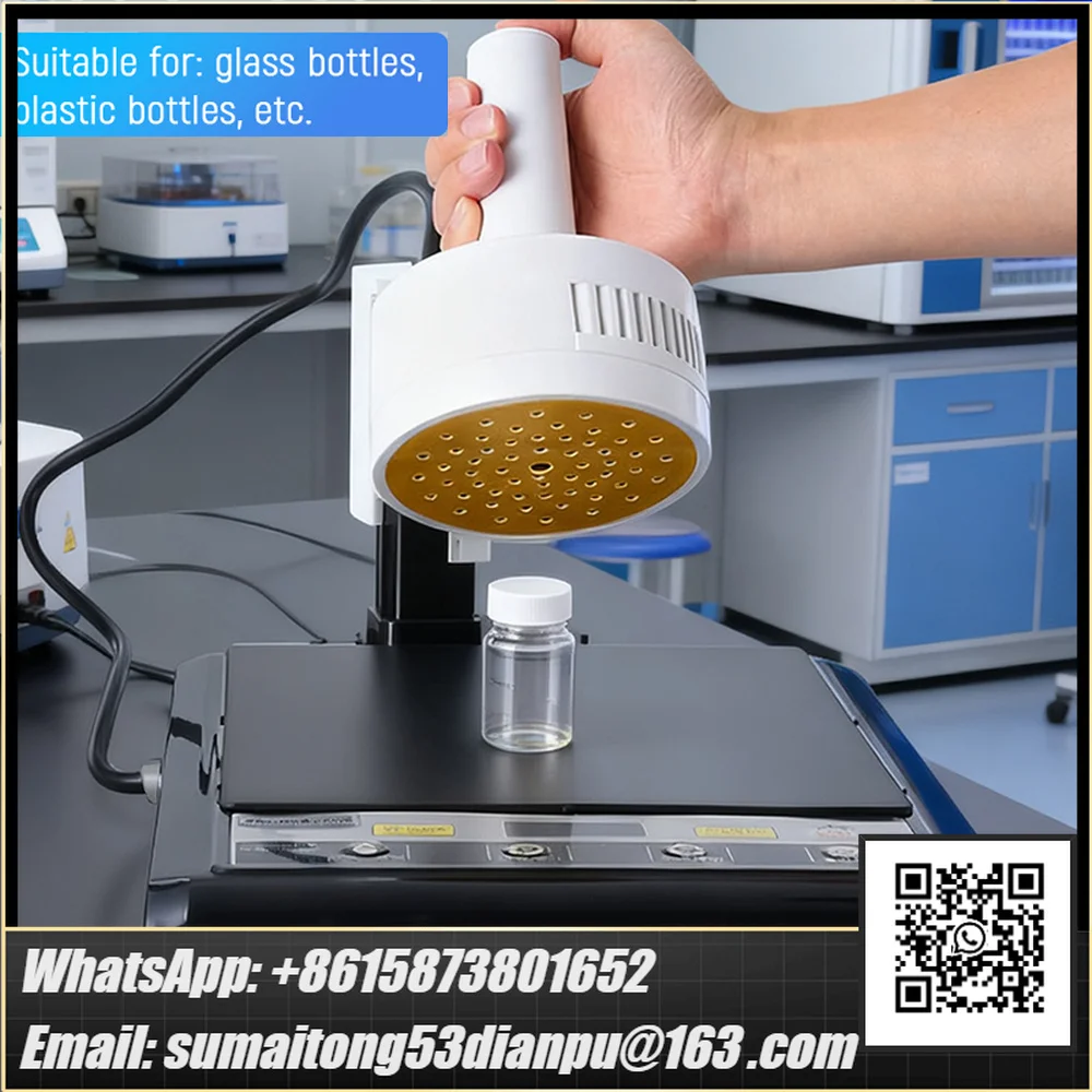 220V Hand Held Electromagnetic Induction Sealer Plastic Bottle Sealing Machine 20-70MM Aluminium Foil Capper Cap Packing