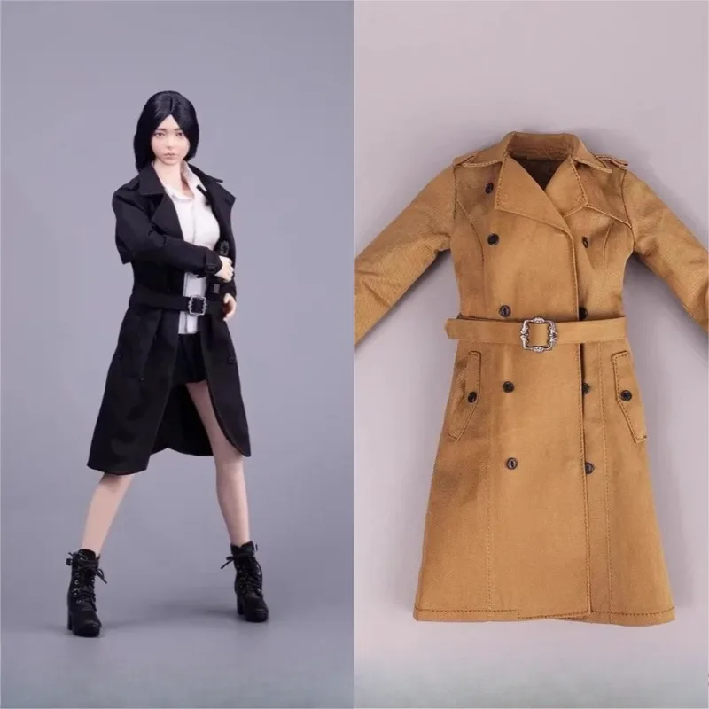 1/6 مقياس الجندي ملابس طويلة سترة واقية معطف دمية نموذج ل 12 "أنثى لعبة أرقام Tbl S07 S16 هوايات الثدي الصغيرة