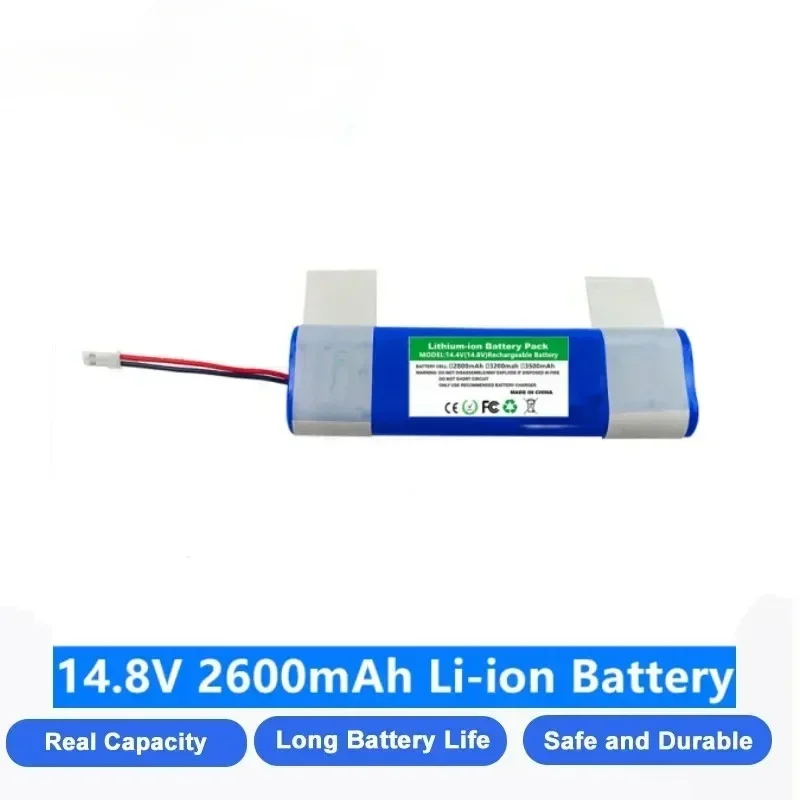 

Original 14.4V 2600mAh Li-ion Battery For ILIFE V50 V55 V8s V3s Pro V5s Pro X750 Robot Vacuum Cleaner Battery