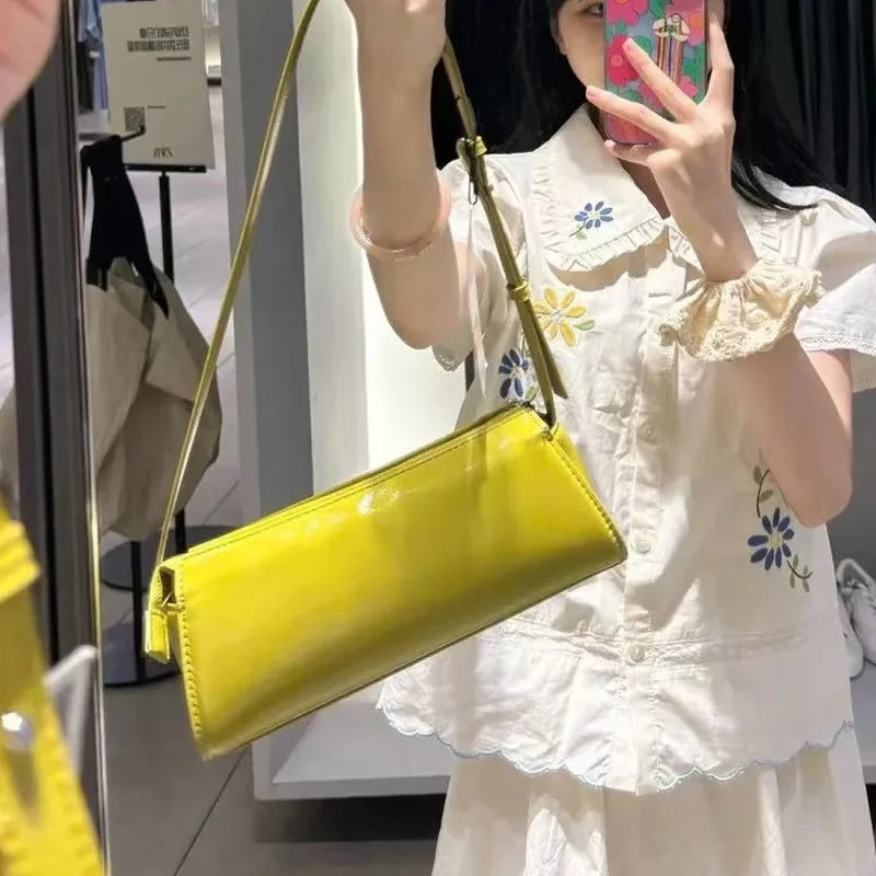 

Fashion Square Casual Shoulder Bag Women Tote Shopping Bag Female Handbag Armpit