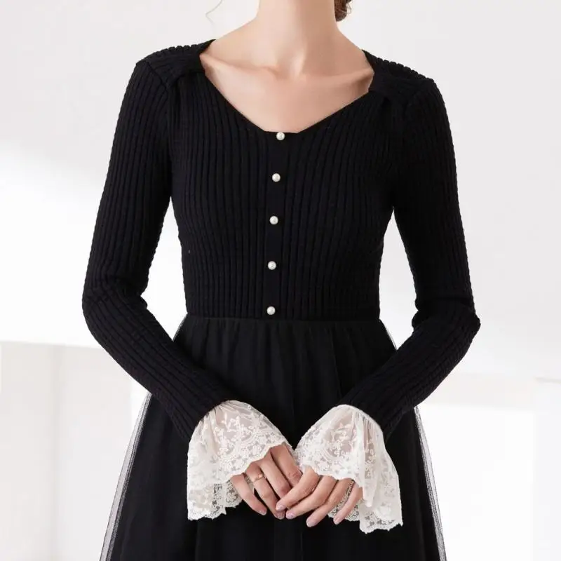 652F Gelang Dekoratif Musim Panas Lengan Pergelangan Tangan Renda Dapat Dilepas Kemudahan Sehari-hari