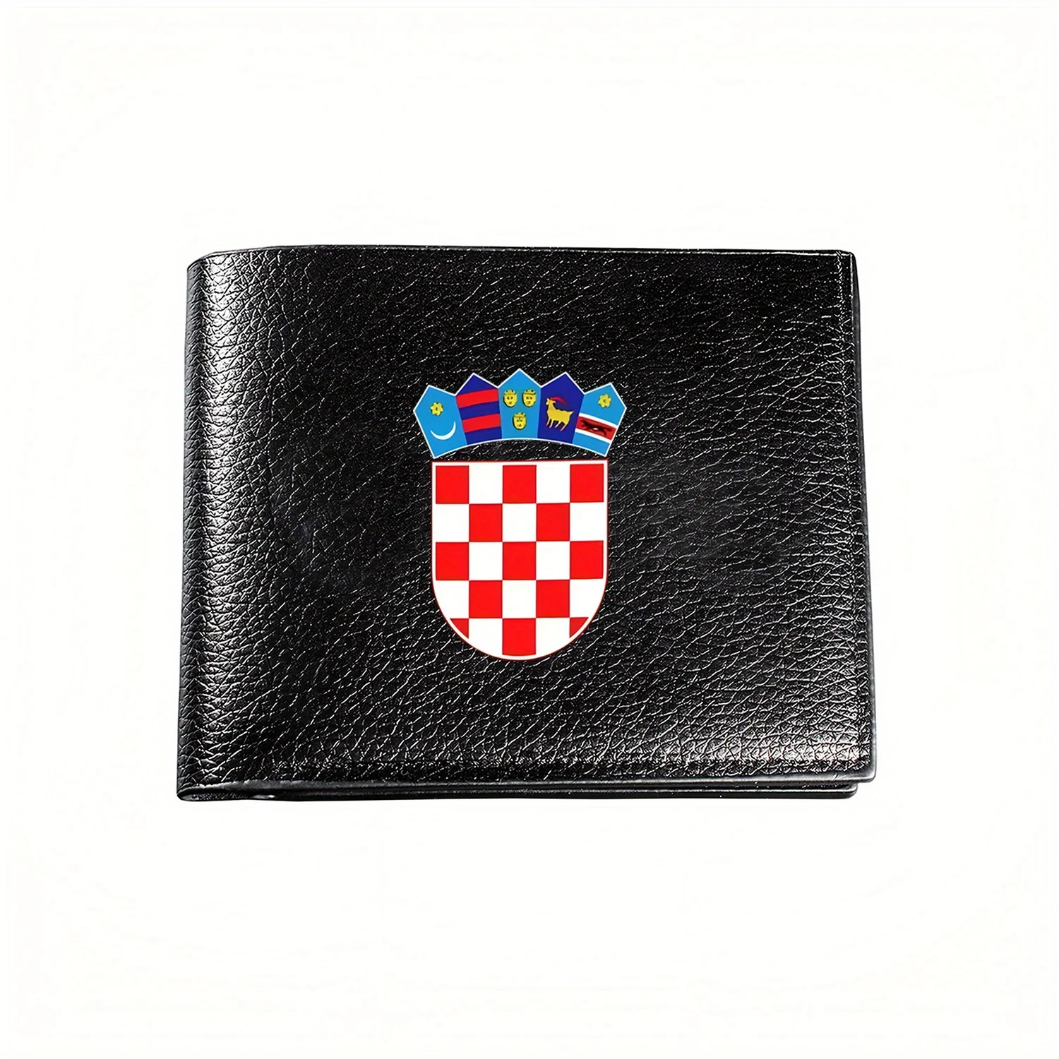 Croatian Checkered Shield Premium nice Wallet Business Mens Casual Elegant Simple Practical Quality Wallet Stylish Printing Grap